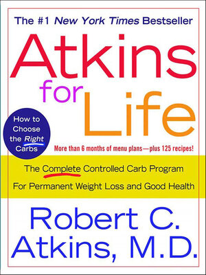 cover image of Atkins for Life